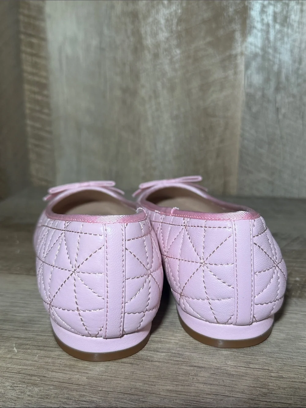Talbots Quilted Ballet Flats Madison Nappa